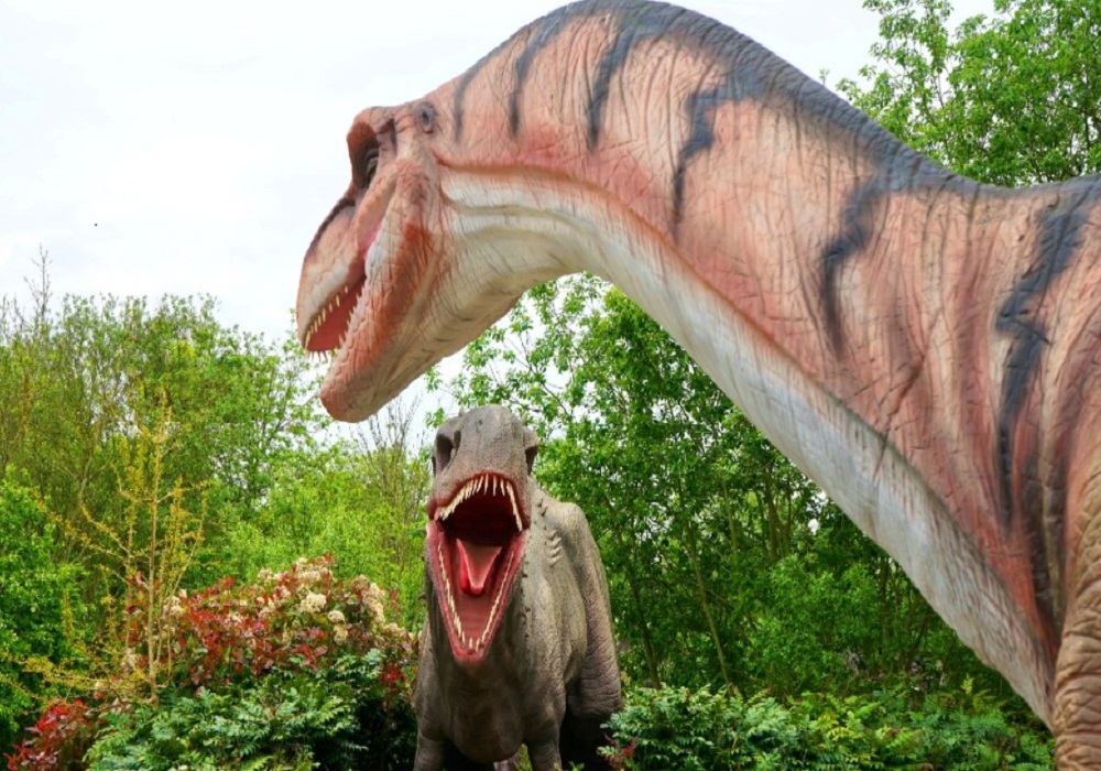 two dinosaurs