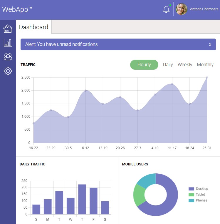 Preview of WebApp site